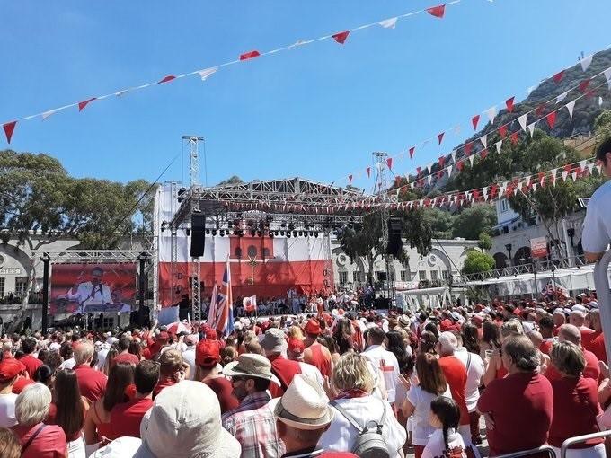 Intervención de Fabian Picardo en el National Day de Gibraltar