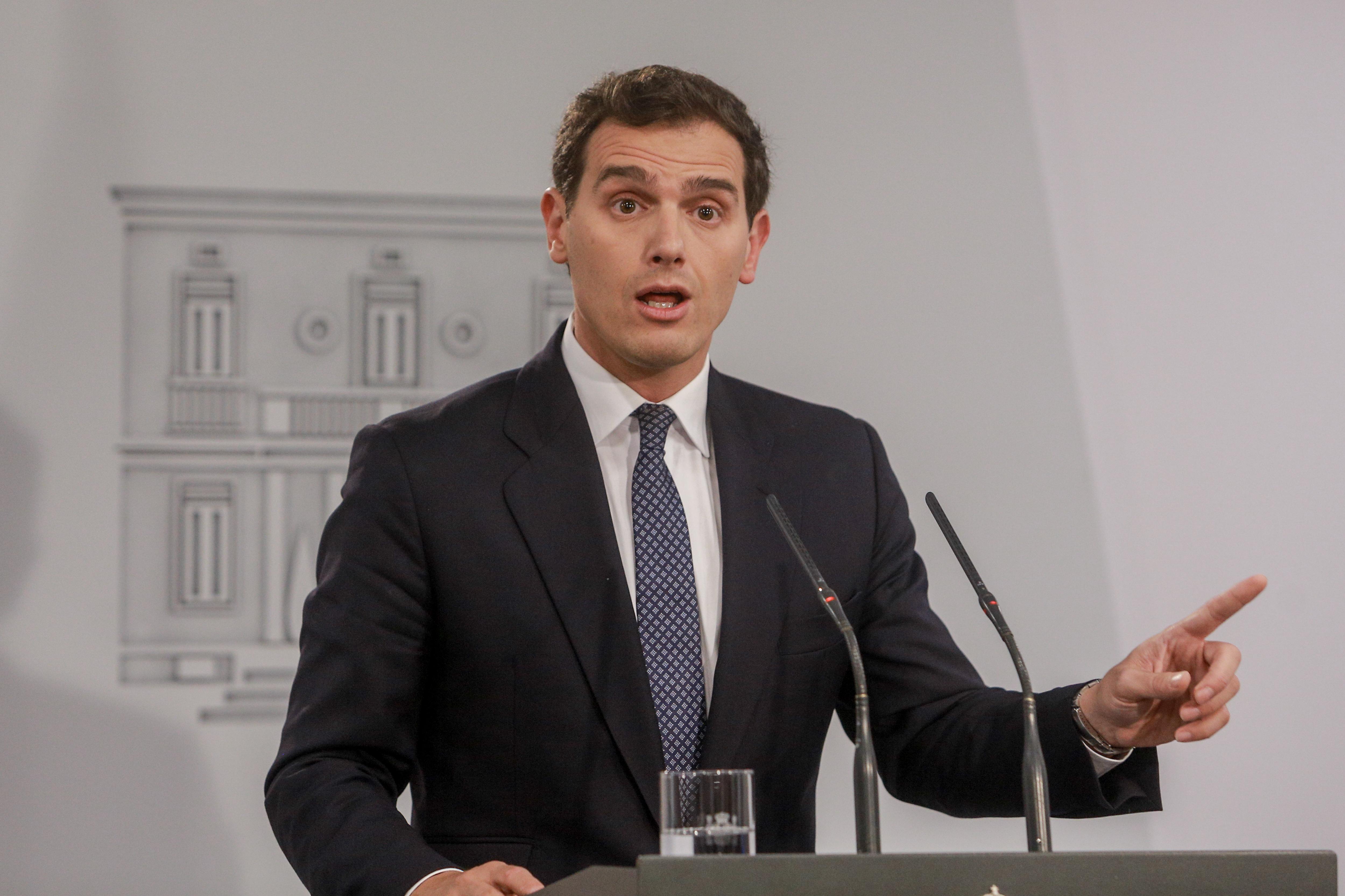 El expresidente de Ciudadanos Albert Rivera. EP