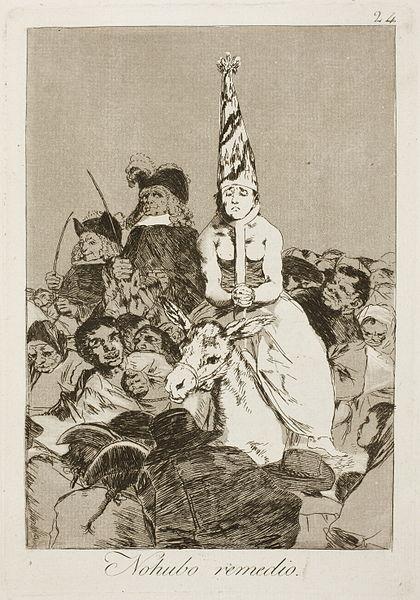 Estampa de Goya Estampa de Goya