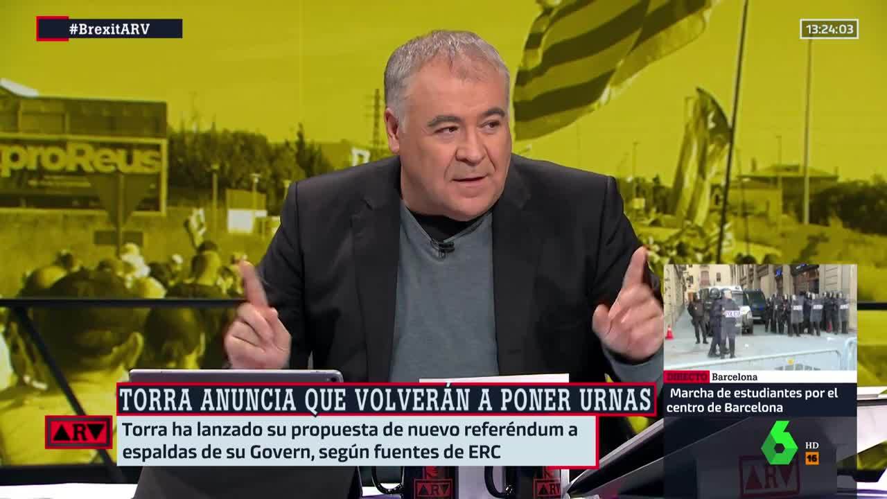 Antonio García Ferreras en 'Al Rojo Vivo'. Fuente: La Sexta.