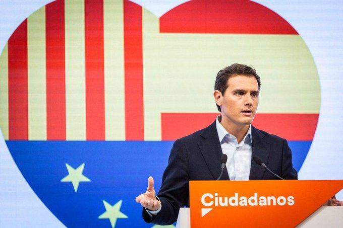 Comparecencia de Albert Rivera