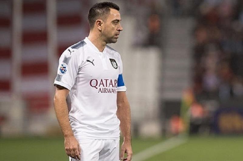 Xavi Hernández con la elástica del Al-Sadd catarí. Fuente: Europa Press.