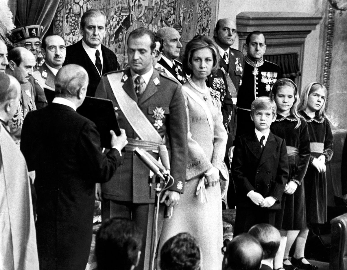 Proclamación de Don Juan Carlos como Rey de España