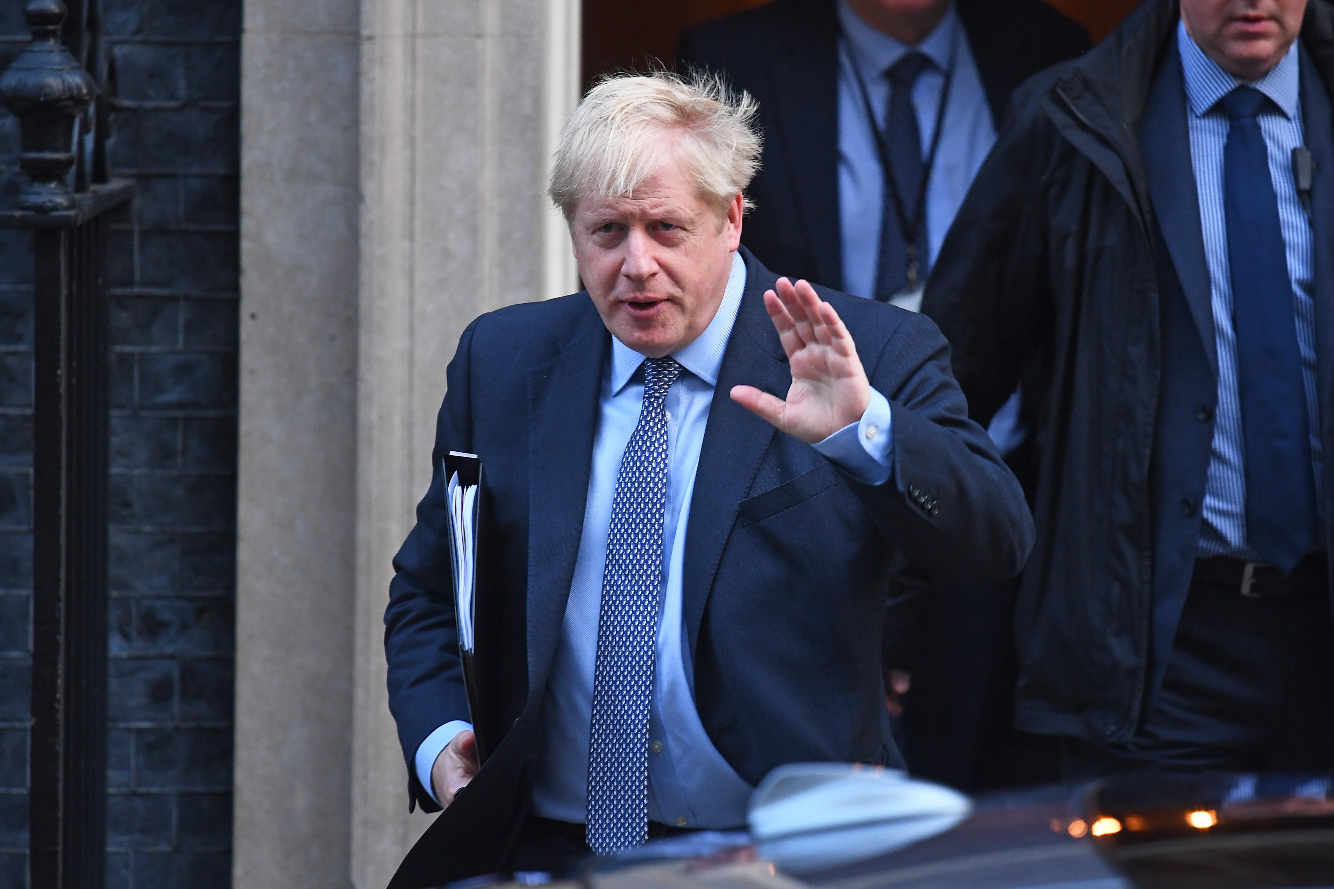 El primer ministro británico, Boris Johnson