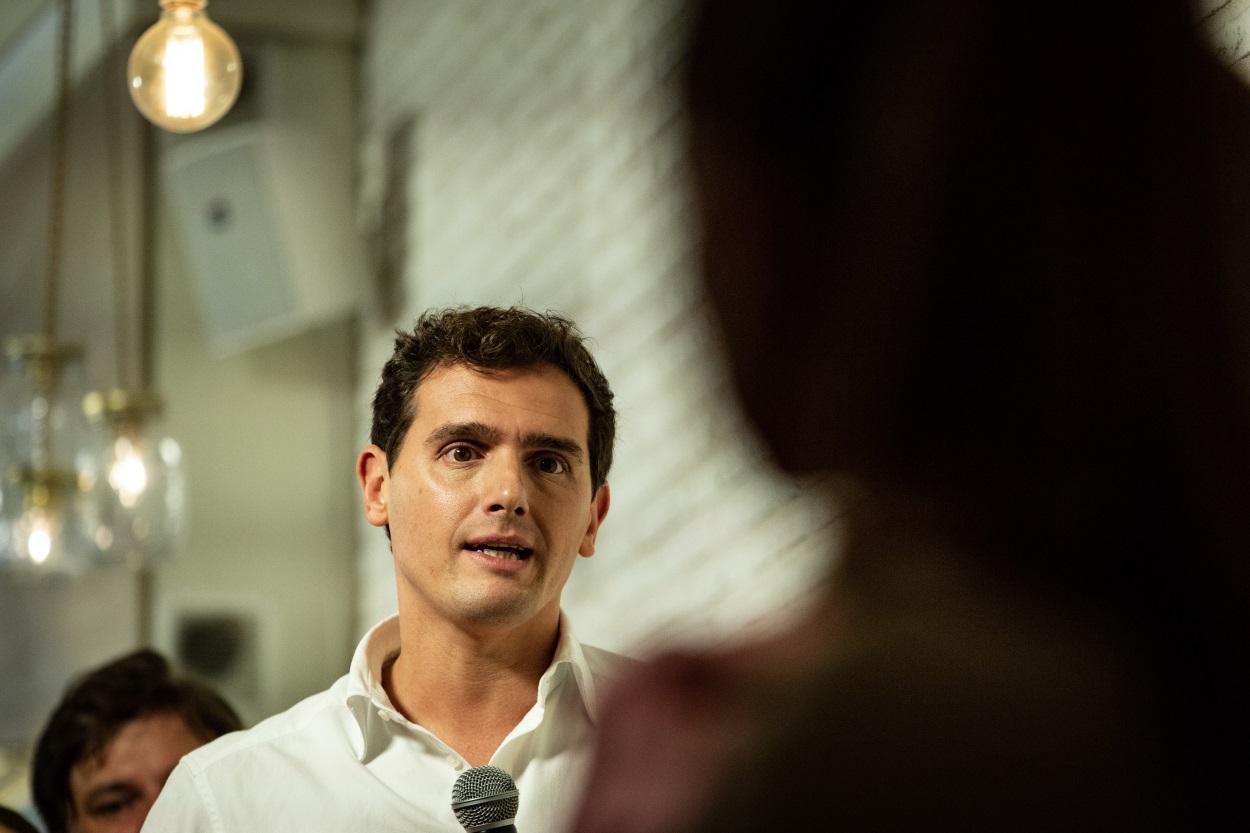 El expresidente de Ciudadanos, Albert Rivera. Fuente: Europa Press.