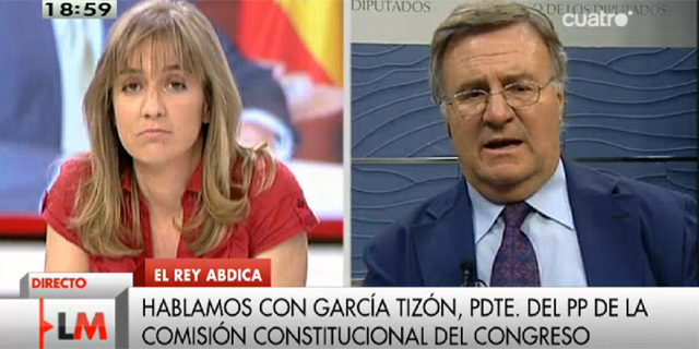 Lo que le faltaba a la Monarquía... el cuestionado García Tizón se erige en garante de la sucesión 'silenciosa' Lo que le faltaba a la Monarquía... el cuestionado García Tizón se erige en garante de la sucesión 'silenciosa'