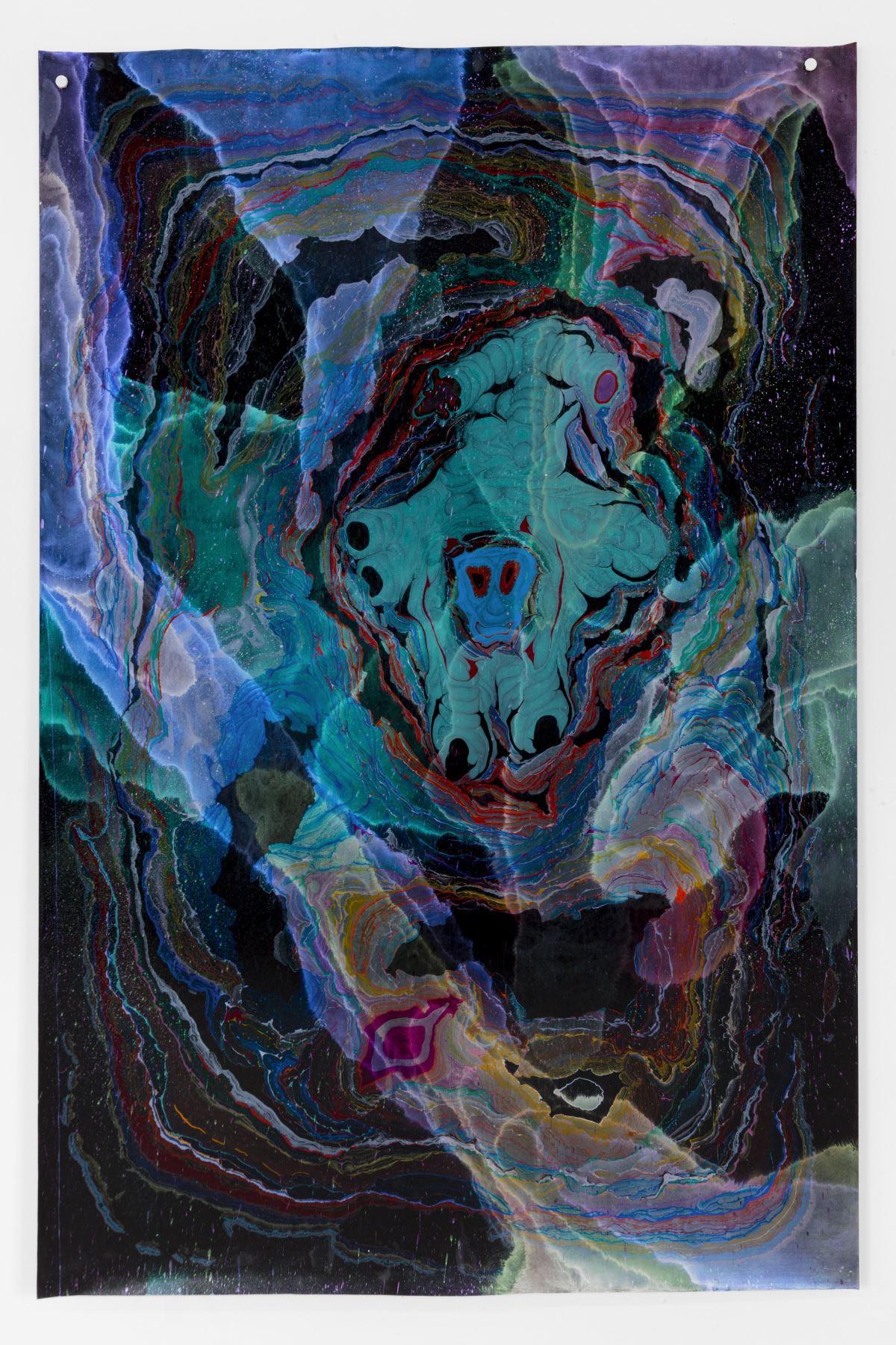 kerstin bratsch i unstable talismanic rendering schrattel with gratitude to master marbler dirk lange i representacion kerstin bratsch i unstable talismanic rendering schrattel with gratitude to master marbler dirk lange i representacion