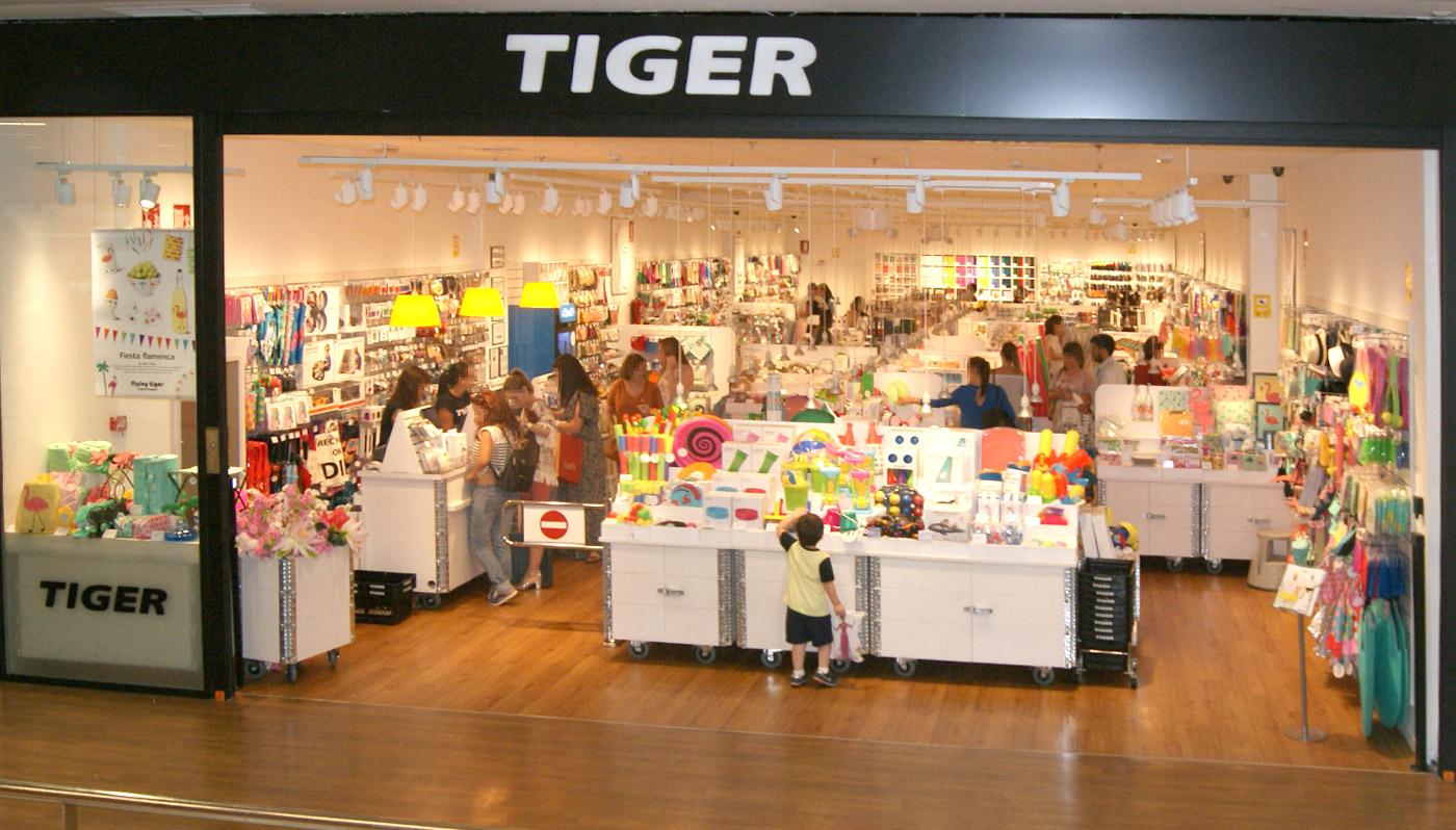 Una tienda de Tiger en el centro comercial Nervión Plaza
