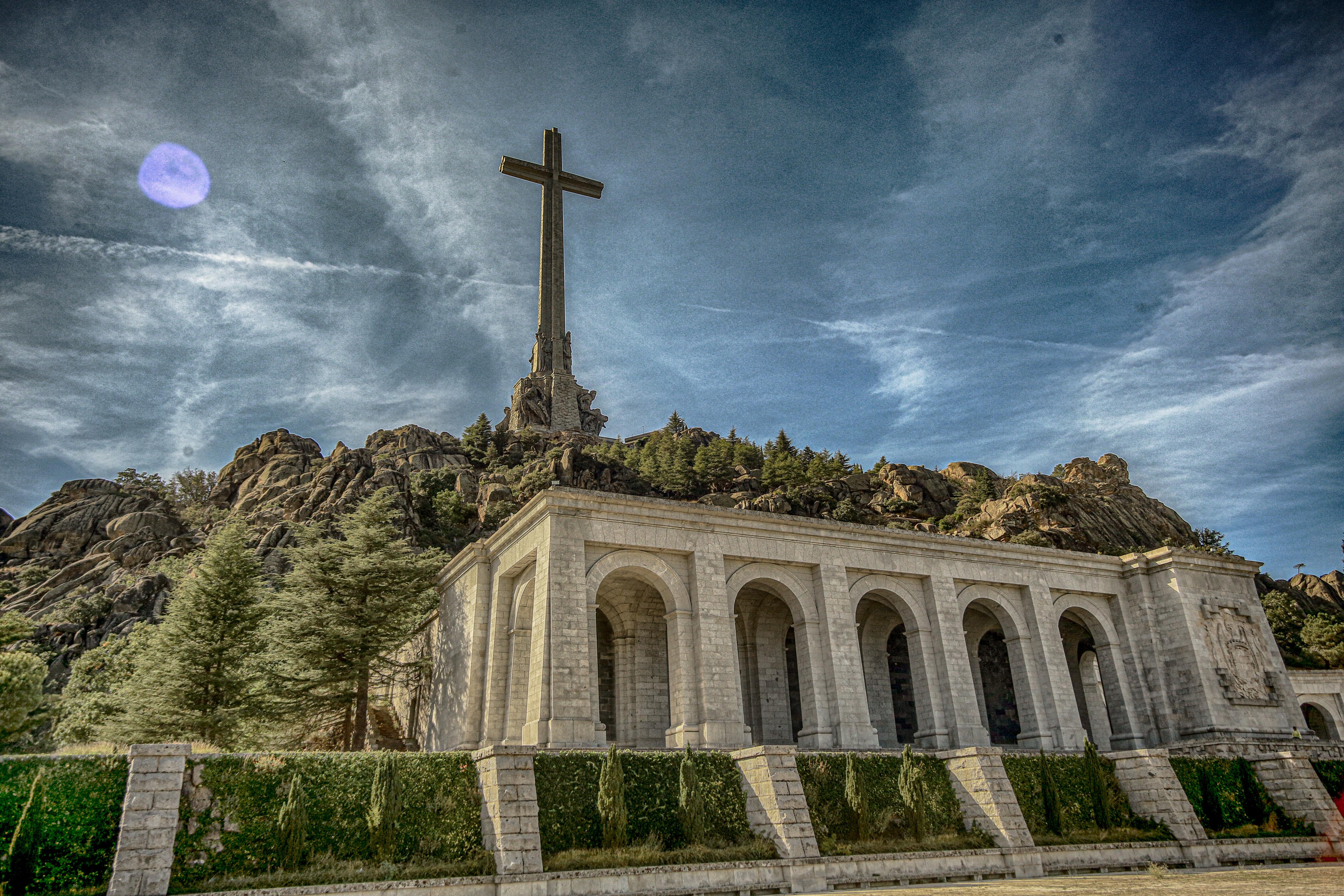 Valle de los Caídos, lugar en el que está enterrado el dictador Francisco Franco y del que será exhumado el 24 de octubre de 2019