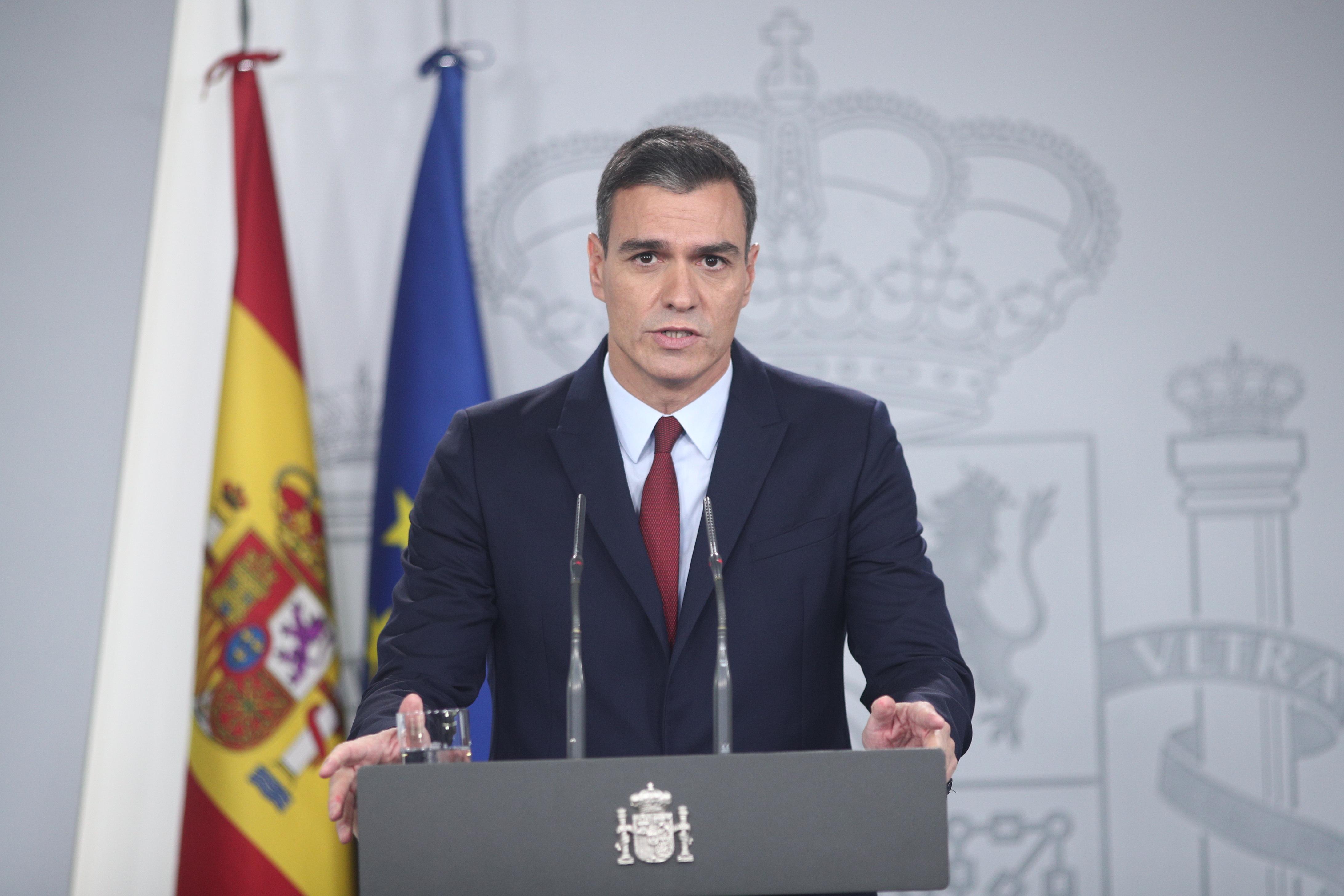 El presidente del Gobierno en funciones, Pedro Sánchez. EP