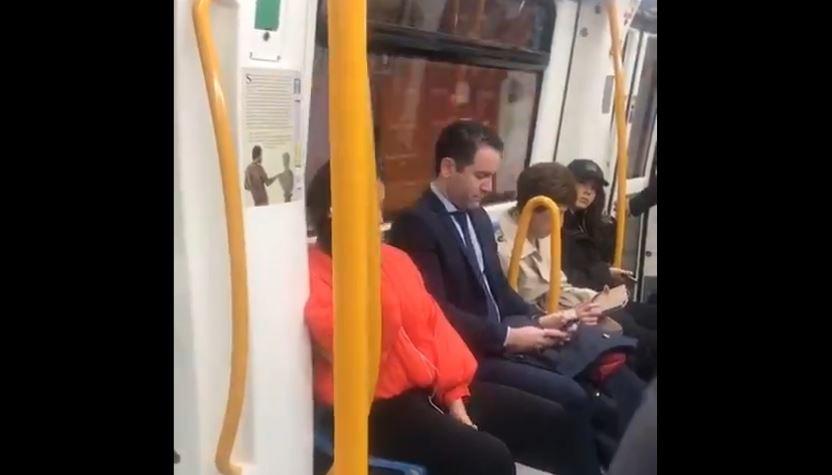 Teo García Egea, en metro a la SER