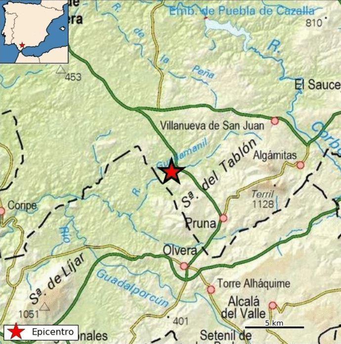 Terremoto Pruna Terremoto Pruna