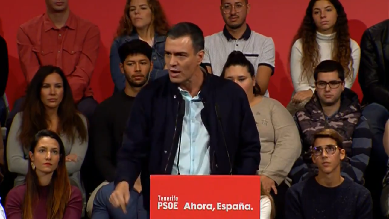 El 64,6% de los españoles cree que el PSOE, con Pedro Sánchez a la cabeza, ganará las elecciones