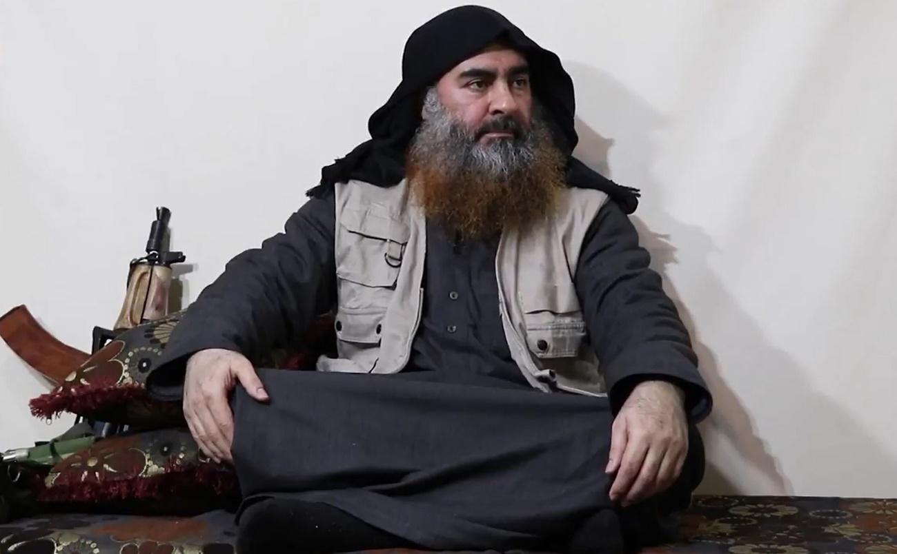 Abú Bakr Al Baghdadi en una imagen de archivo. 