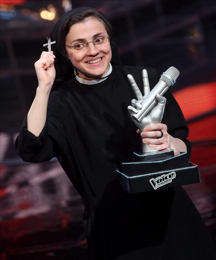 Una monja gana el talent show La Voz en Italia