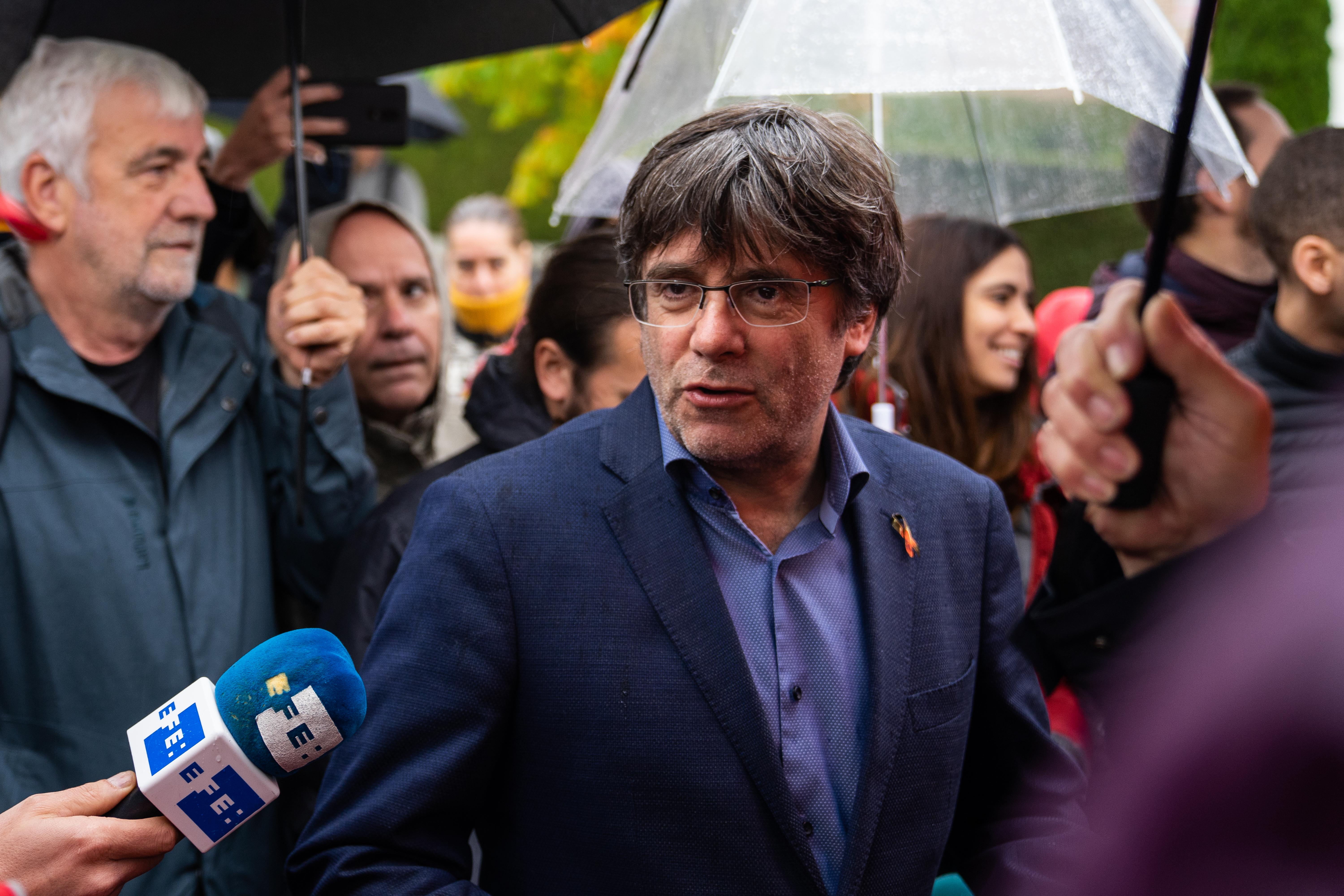 Carles Puigdemont en Bélgica 