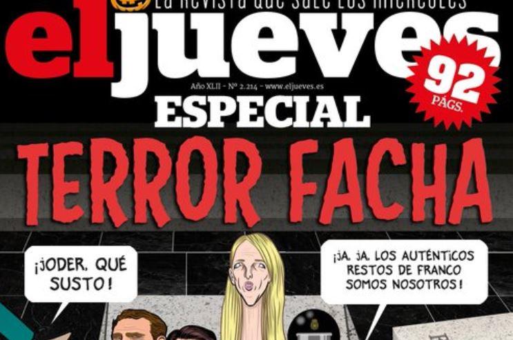 Portada de El Jueves especial Halloween