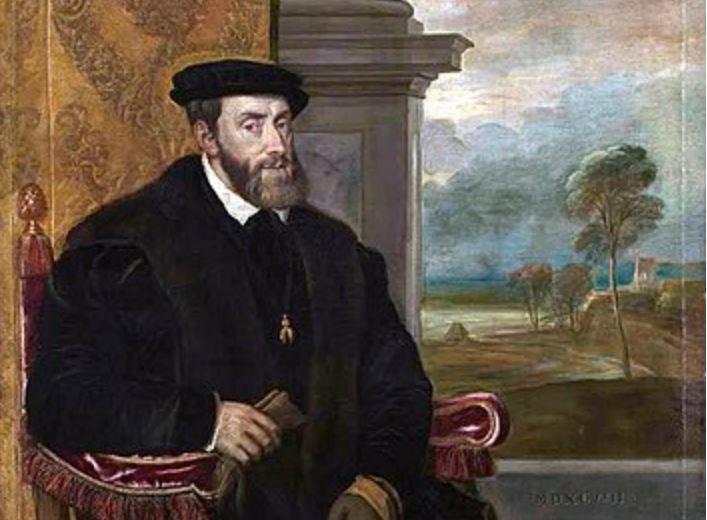 Retrato de Carlos I de España de Tiziano