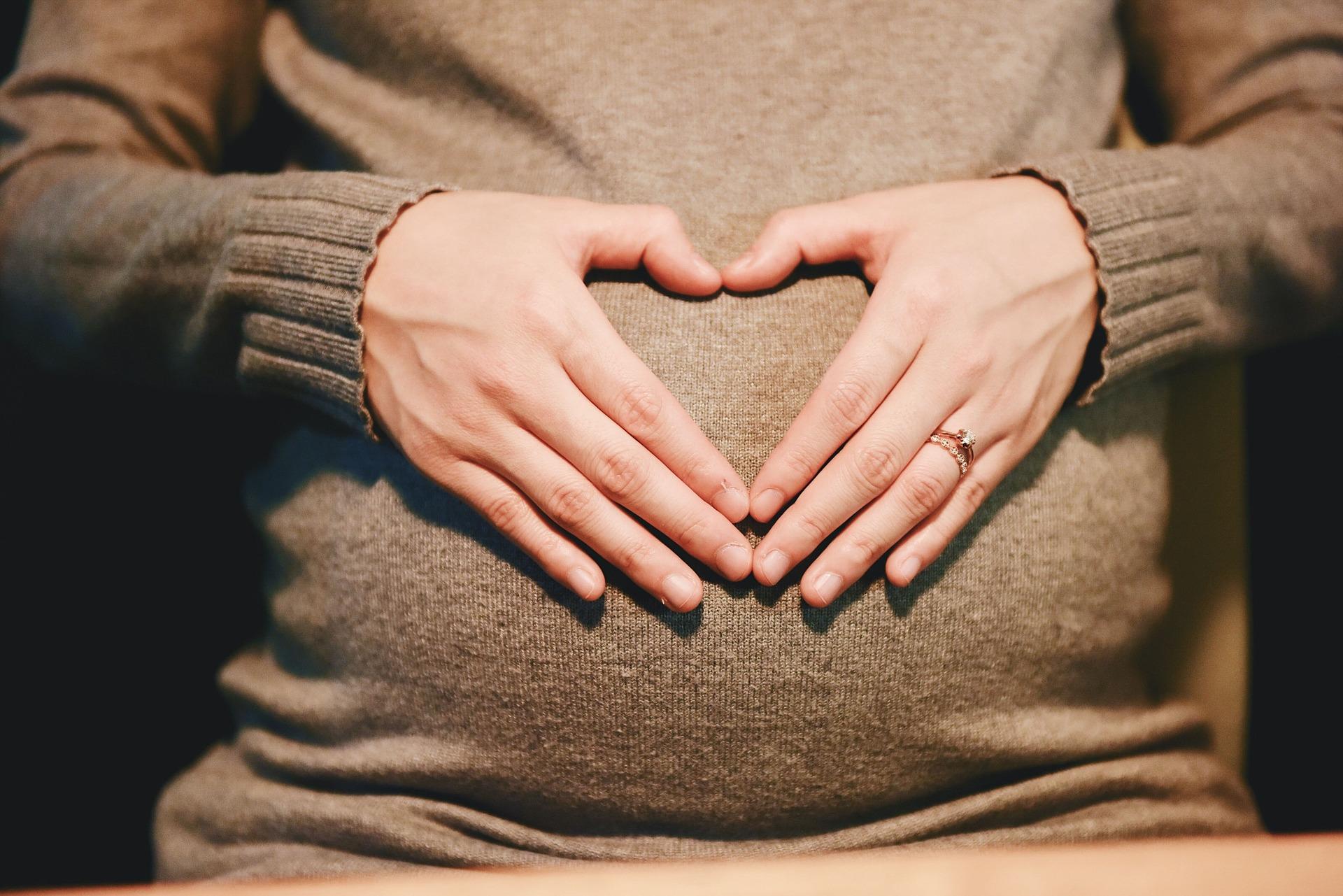 Una mujer embarazada. Fuente: Pixabay.