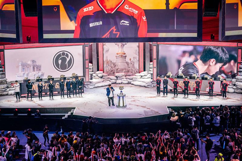 Cuartos de final del Worlds 2019 Fuente: Riot Games