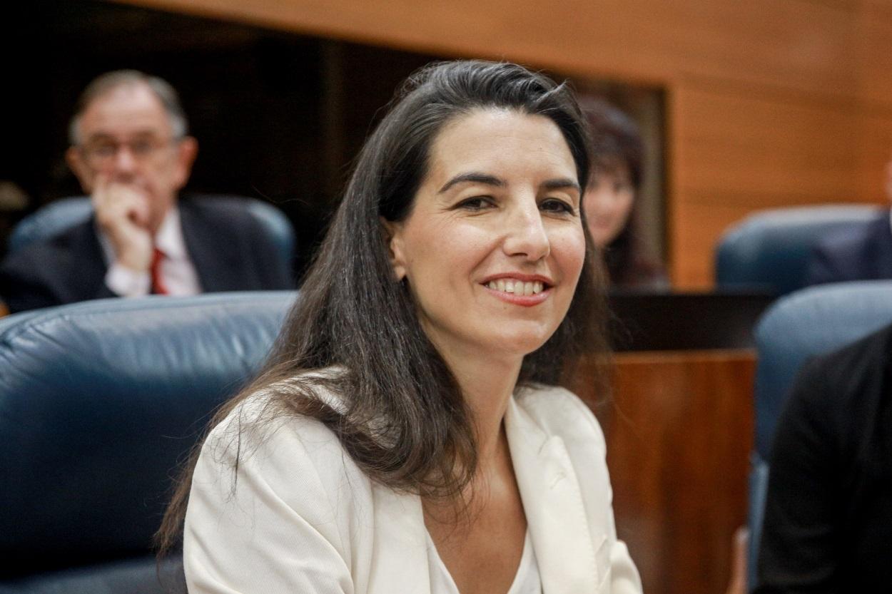 La líder de Vox en la Comunidad de Madrid, Rocío Monasterio. Fuente: Europa Press.