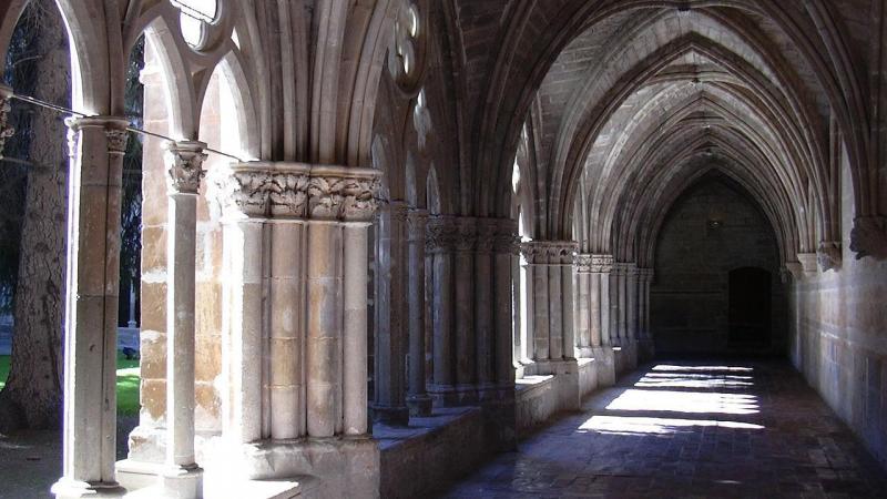 Claustro del Monasterio de Veruela. Wikipedia