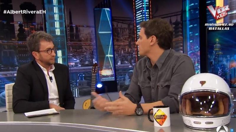 Albert Rivera en 'El Hormiguero'. Antena 3