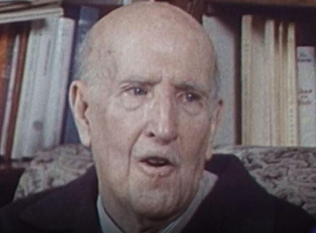 Vicente Aleixandre. Premio Nobel de Literatura en 1977. 