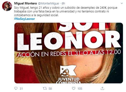 Tuit sobre el cumpleaños de Leonor Tuit sobre el cumpleaños de Leonor