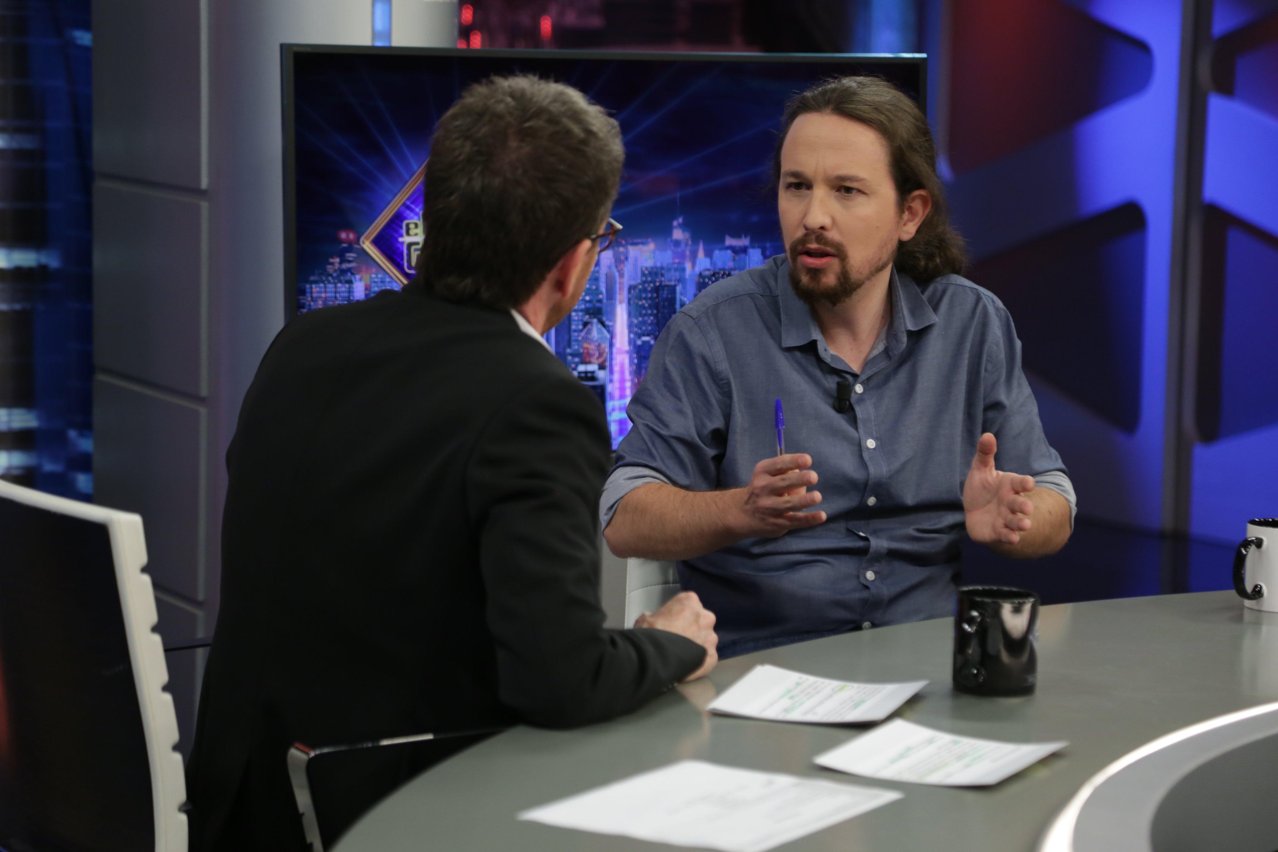 Pablo Iglesias en 'El Hormiguero'