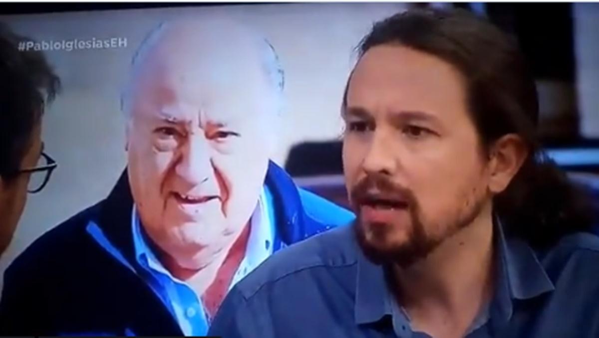 Pablo Iglesias durante su participación en El Hormiguero. 