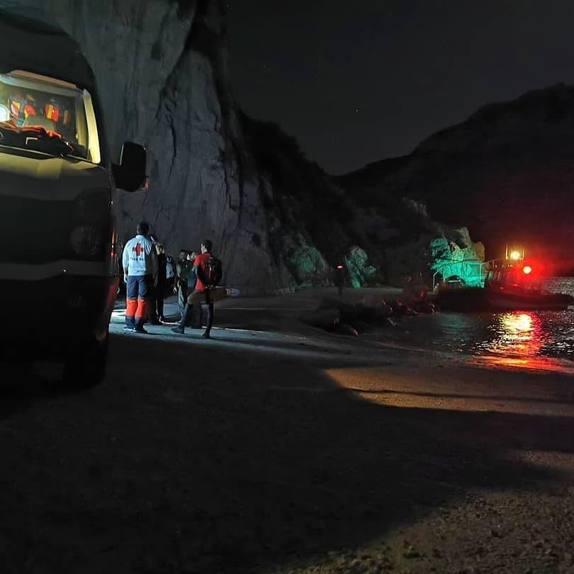 Equipo de rescate en Jávea. Fuente Cruz Roja Jávea