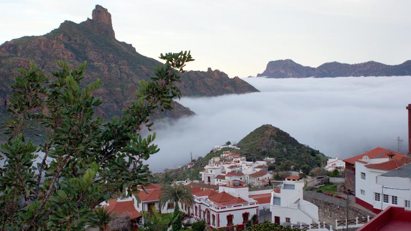 Vista de Tejeda. Turismo de Tejeda