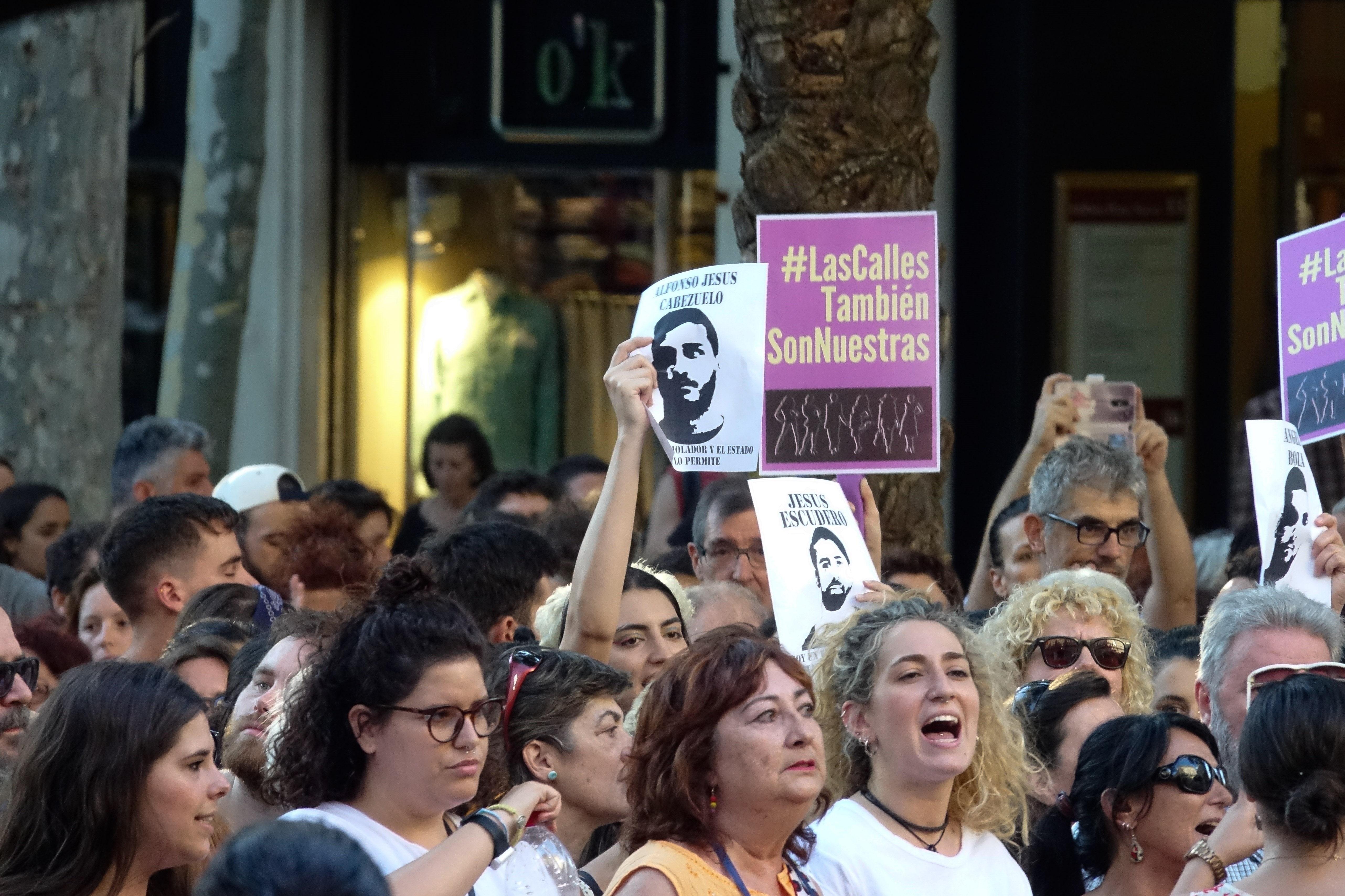 Manifestación contra los abusos sexuales: Europa Press.