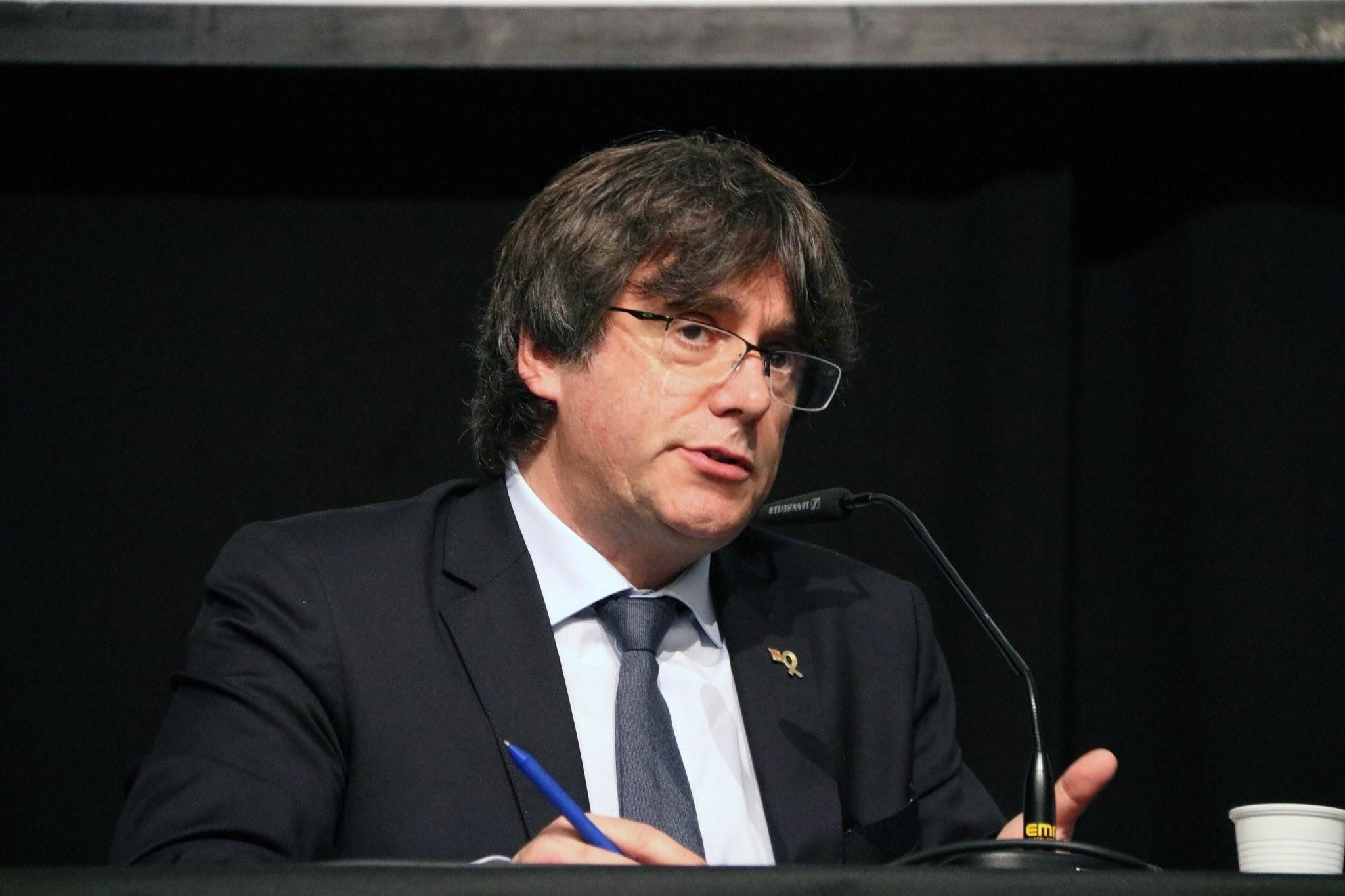 El expresidente de la Generalitat Carles Puigdemont. EP