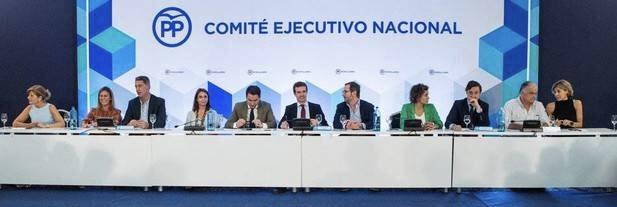 Pablo Casado preside Comite Ejecutivo.Julio 2018