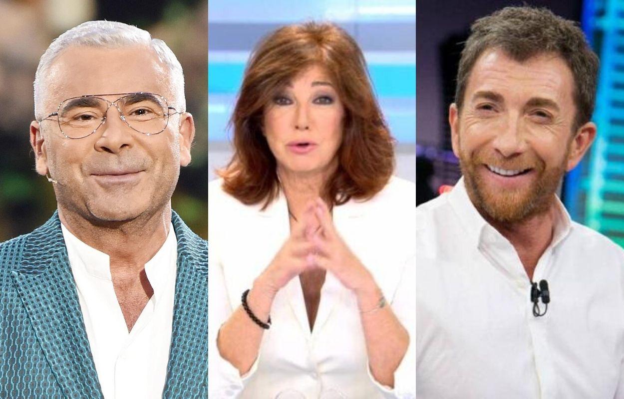 Jorge Javier Vázquez, Ana Rosa Quintana y Pablo Motos no ocultan su ideología política