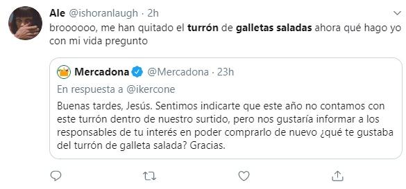 Mensaje Mercadona