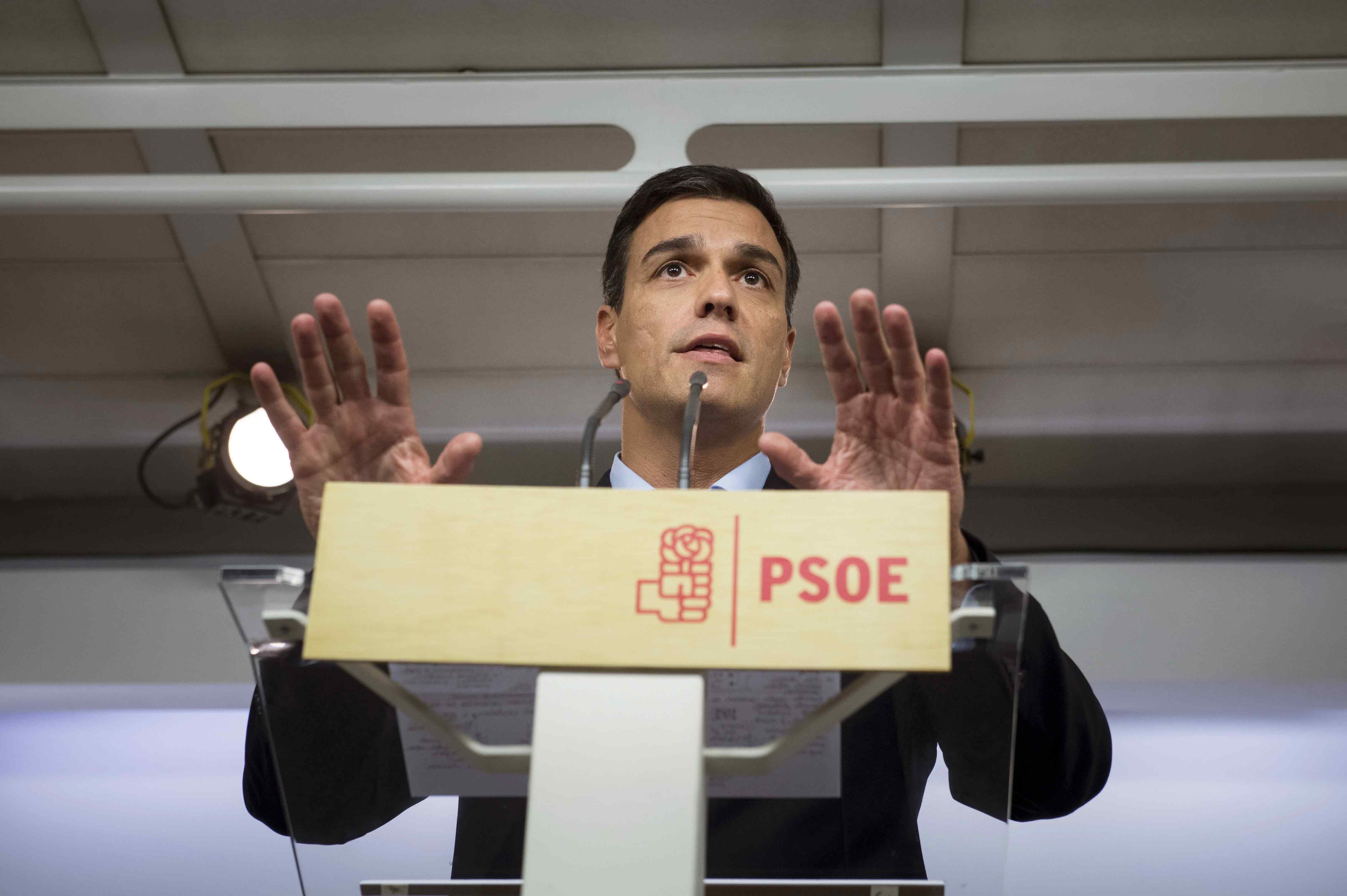 El líder del PSOE, Pedro Sánchez, en una imagen de archivo.