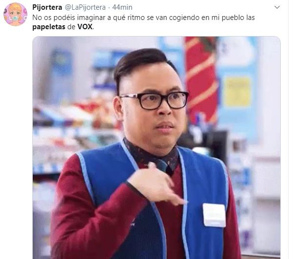 Mensaje papeletas Vox 3 Mensaje papeletas Vox 3