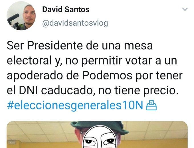 tuit vox podemos voto