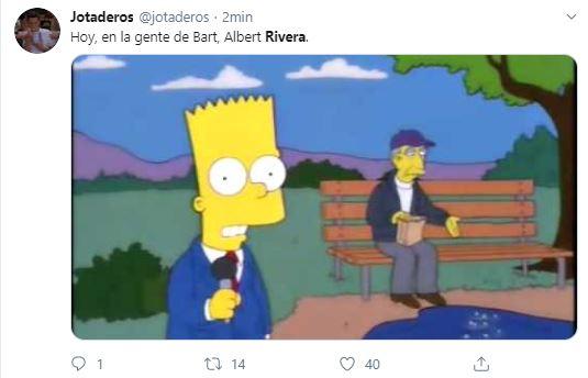 Tuit sobre Rivera
