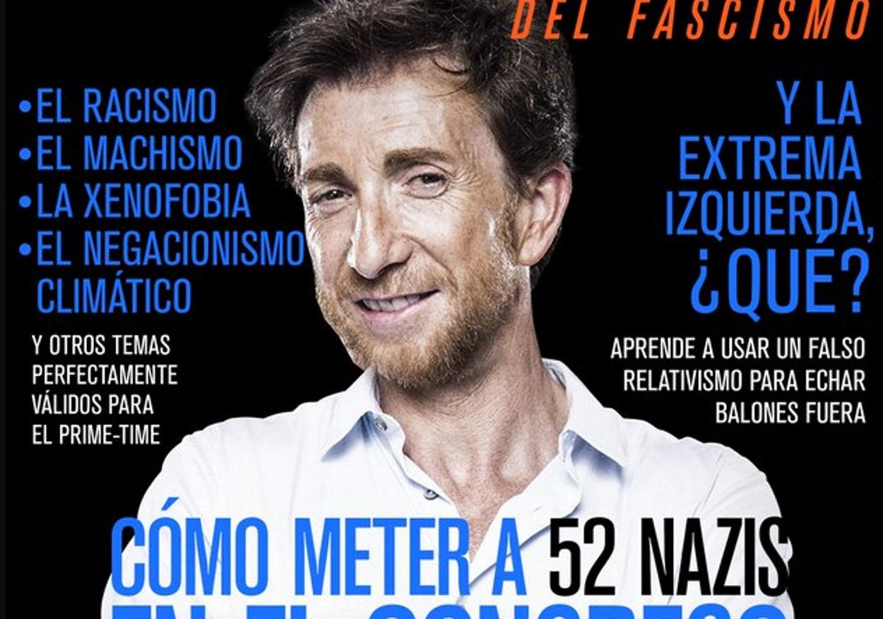 Portada de revista de Pablo Motos