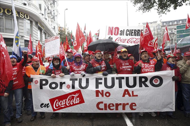 La Audiencia Nacional le hace pasar un mal trago a Coca Cola, y anula su ERE
