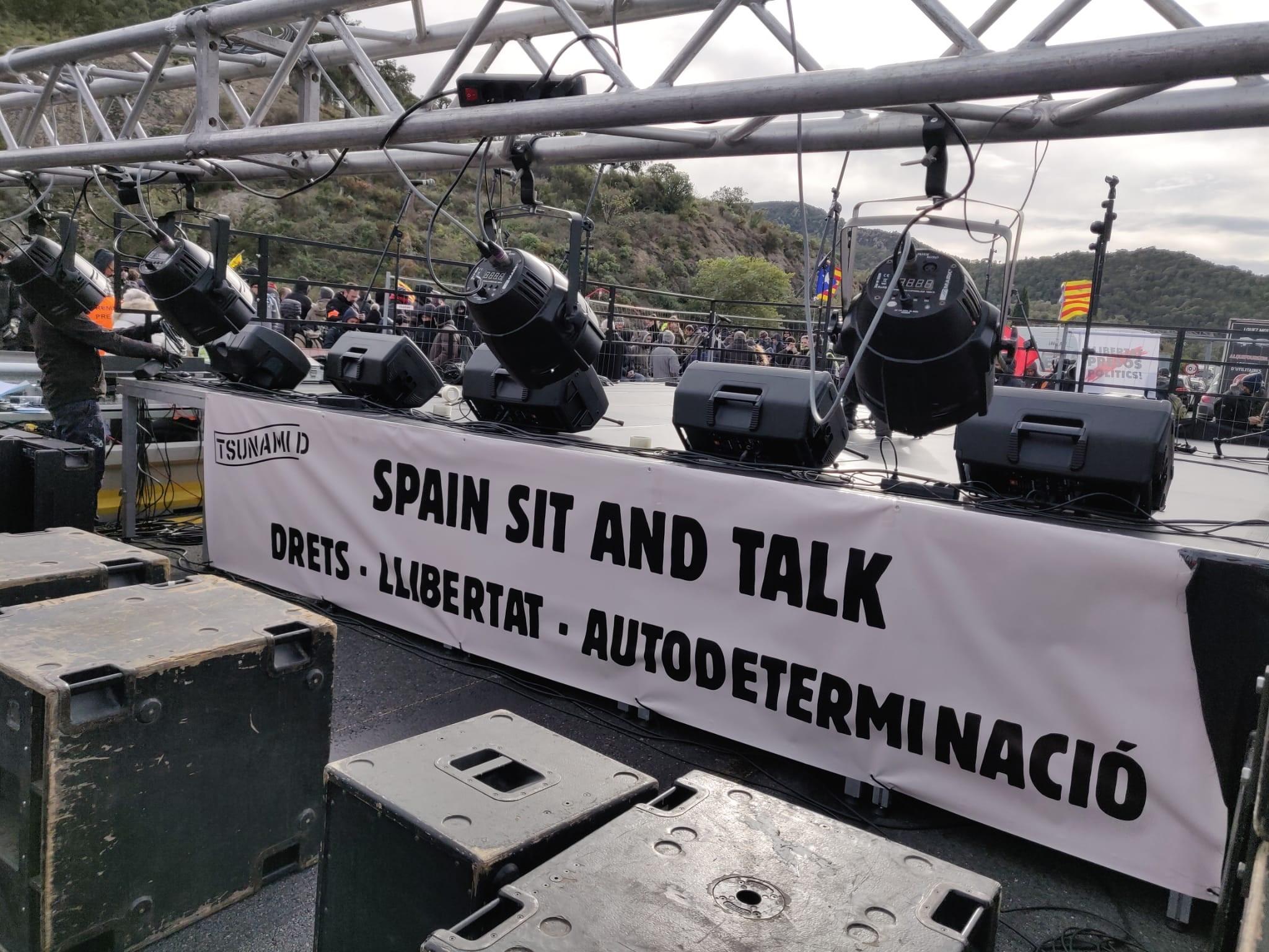  El escenario y grueso de actividades de Tsunami Democràtic están en suelo francés