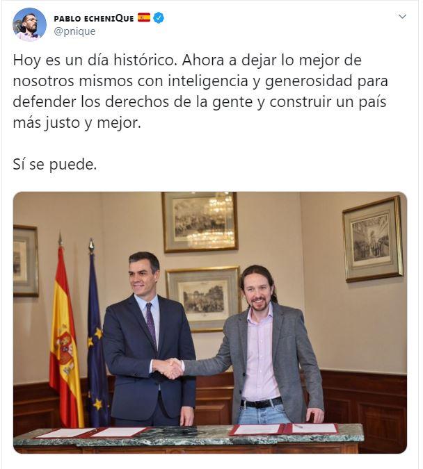 Tuit de Echenique.