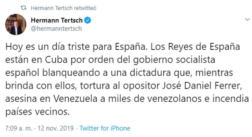 Hermann Tertsch pide que el Ejército imponga el orden constitucional