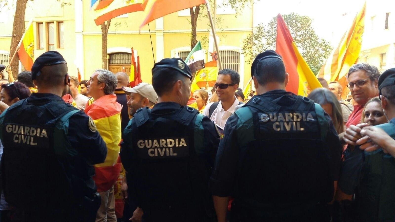 Efectivos de la Guardia Civil. EP