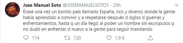 Tuit José Manuel Soto Tuit José Manuel Soto