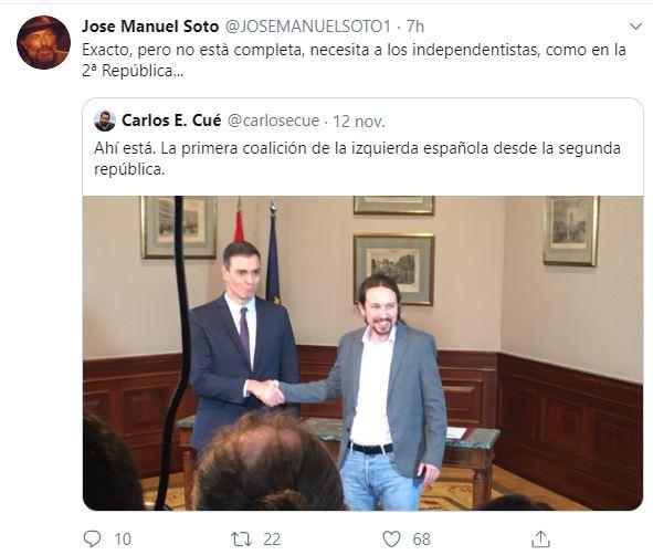 Tuit José Manuel Soto